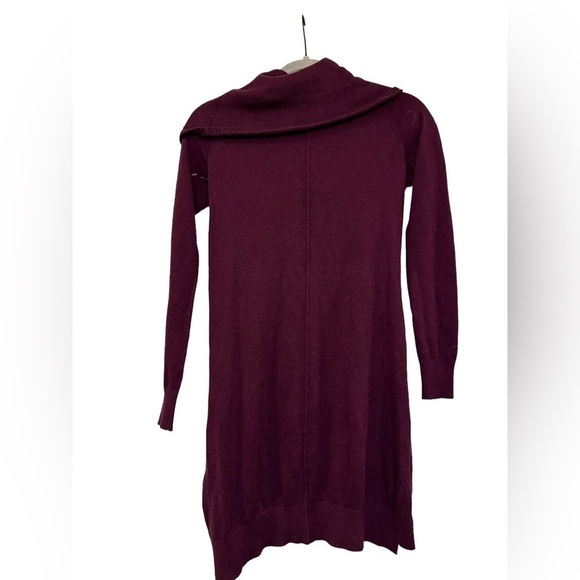 Express Ribbed Cowl Neck Sweater Dress XS - Picture 3 of 5